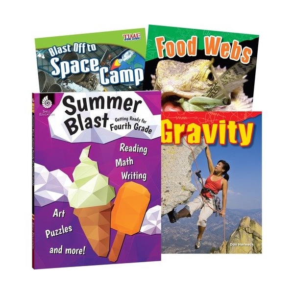 Shell Education Teacher Created Materials Book Set, Science, Summer, GR 4, 9inx1/2inx12in, Multi SHL51680 - main